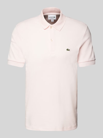 Lacoste Regular Fit Poloshirt mit Label-Detail Hellrosa 1