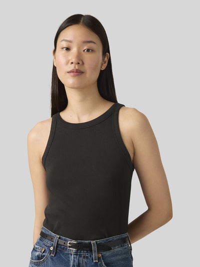 Levi's® Slim Fit Tops aus reiner Baumwolle Black 1