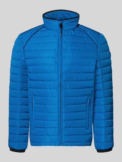 NAUTGÅRD Regular Fit Jacke in Stepp-Optik Blau 2