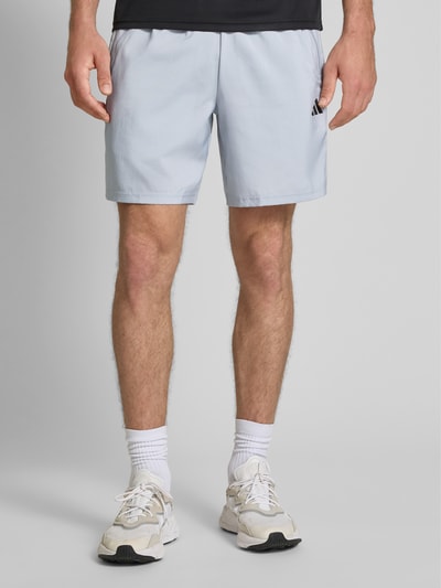 adidas Training Korte broek met ritszakken en logoprint Lichtgrijs - 4