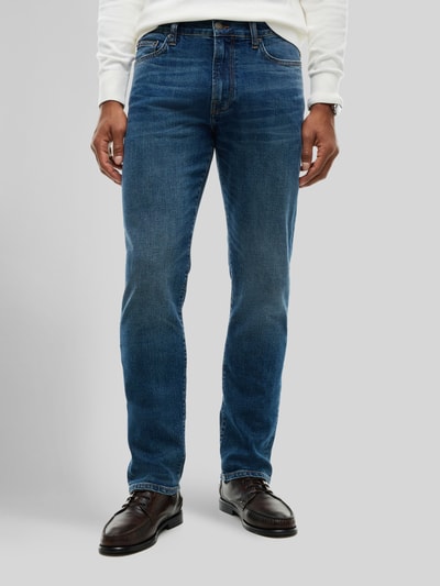 Tommy Hilfiger Jeansy o kroju straight fit z mieszanki bawełny model 'DENTON SLIM STRAIGHT JONE' Niebieski 4