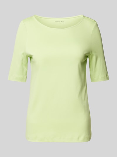 Christian Berg Woman T-shirt met ronde hals Appeltjesgroen - 2