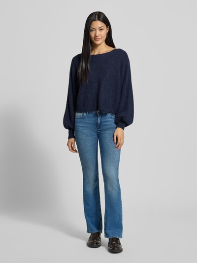 Mustang Flared Jeans mit 5-Pocket-Design Blau 1