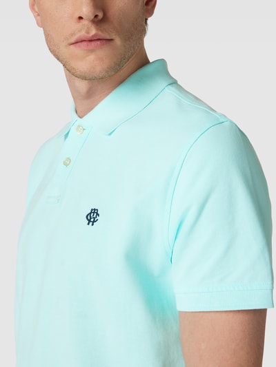 MCNEAL Poloshirt mit Logo-Stitching Jeansblau 3