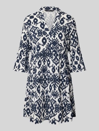 Vero Moda Mini-Tunikakleid aus reiner Viskose Modell 'EASY JOY' Marine 2