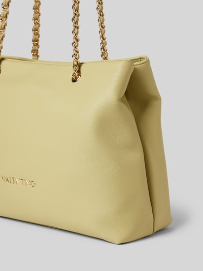 VALENTINO BAGS Shopper met labelapplicatie, model 'ARCADIA' Lichtgroen - 2