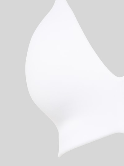 Produktfoto, Soft-BH mit verstellbaren Trägern von SCHIESSER, körpernahe Passform, ohne Bügel, wattierte Cups, Hakenverschluss, weiß