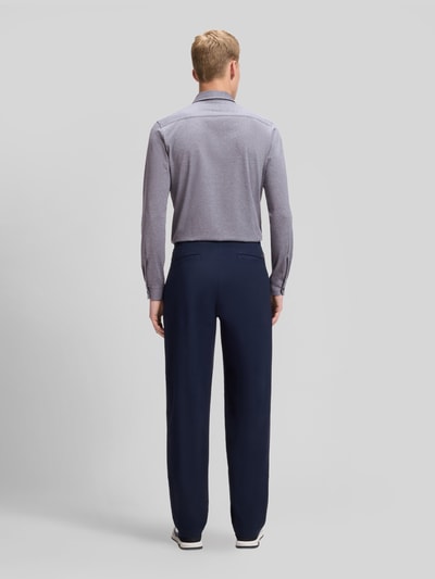 BOSS Orange Slim Fit Freizeithemd aus reiner Baumwolle Modell 'Mysoft_2' Marine 5