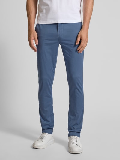 Tommy Hilfiger Slim Fit Chino aus Baumwoll-Mix Petrol 4