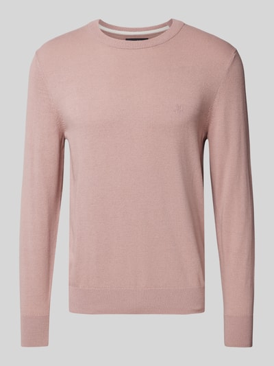 Marc O'Polo Loose fit pullover met ronde hals Roze - 2