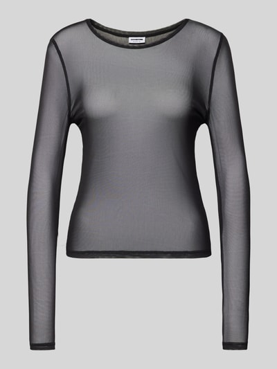 Noisy May Longsleeve mit Rundhalsausschnitt Modell 'JUDITH' BLACK 2