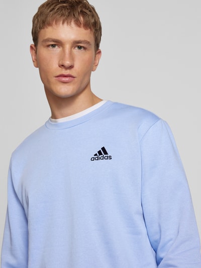 ADIDAS SPORTSWEAR Sweatshirt met ribboorden Lichtblauw - 3