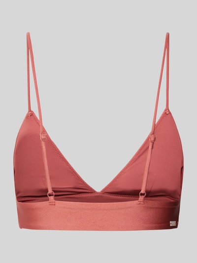 Barts Bralette-Bikini-Oberteil mit breitem Bund Modell 'Isla' Rostrot 3