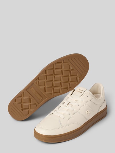 Tommy Hilfiger Lage sneakers van echt runderleer  Offwhite - 4