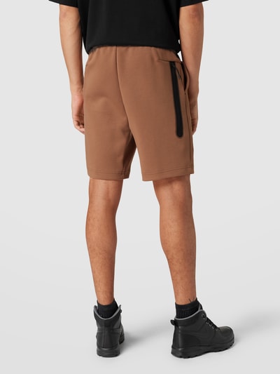 Nike Sweatshorts mit Label-Print Camel 5