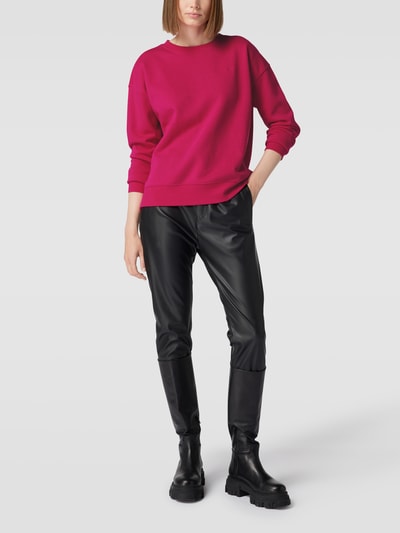 Lauren Ralph Lauren Sweatshirt mit Label-Stitching Pink 1