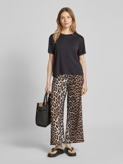 Vero Moda Weite Hose aus Viskose-Mix Modell 'JOSIE' Hellbraun 1