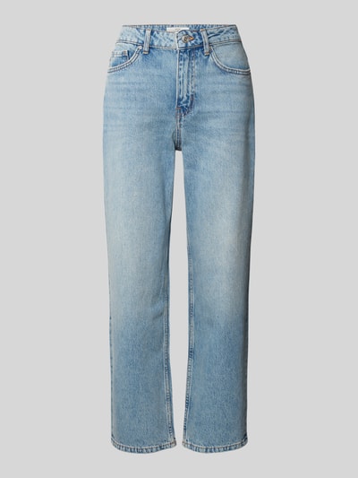 Mango Regular Fit Jeans mit Eingrifftaschen Modell 'BLANCA' Jeansblau 2