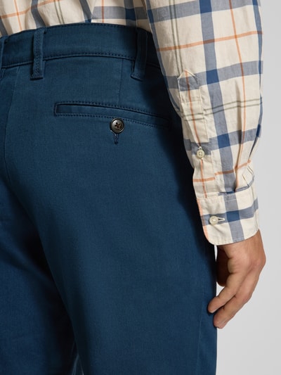 Christian Berg Men Regular fit broek met steekzakken Koningsblauw - 3