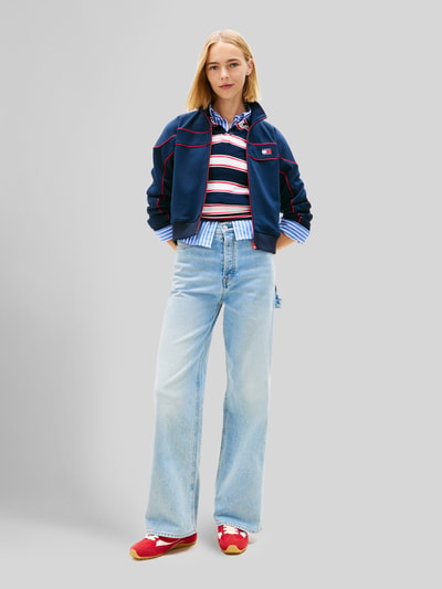 Tommy Jeans Jeansy Wide & krój loose fit z mieszanka bawełny model 'CLAIRE' Jeansowy niebieski 1