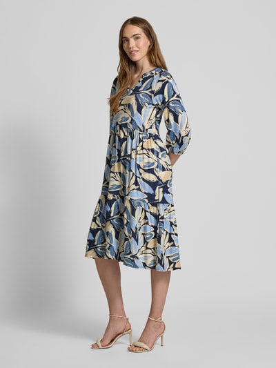 Soyaconcept Tunikakleid in Midilänge Modell 'FEICITY' Hellblau 1