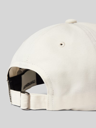 Armedangels Basecap mit Logo-Stitching Modell 'YENAAS' Offwhite 3