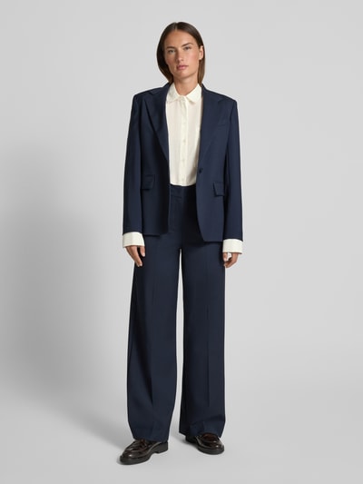 Stefanel Regular fit overhemdblouse met borstzak Offwhite - 1