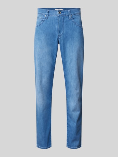 Brax Jeansy o kroju slim fit z 5 kieszeniami model ‘CADIZ’ Jeansowy niebieski 2