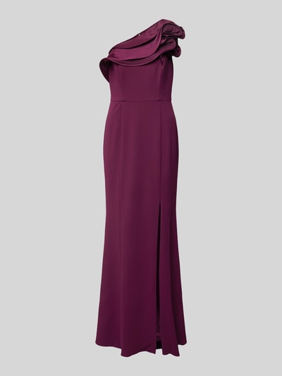 Adrianna Papell Abendkleid mit Gehschlitz Bordeaux 2