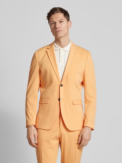 SELECTED HOMME Slim Fit Anzug mit Pattentaschen Modell 'LIAM' Apricot 4