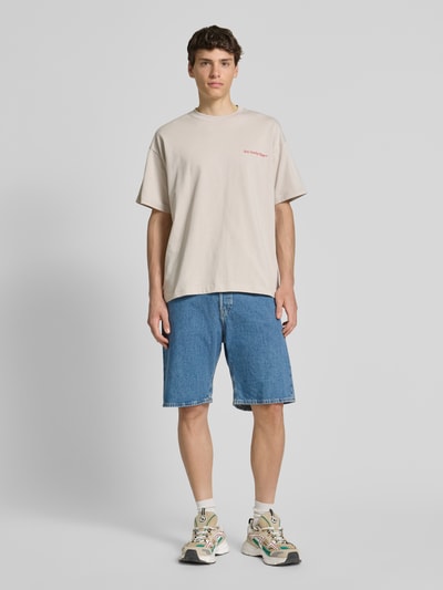 Jack & Jones Baggy fit korte jeans in 5-pocketmodel, model 'ALEX' Blauw - 1