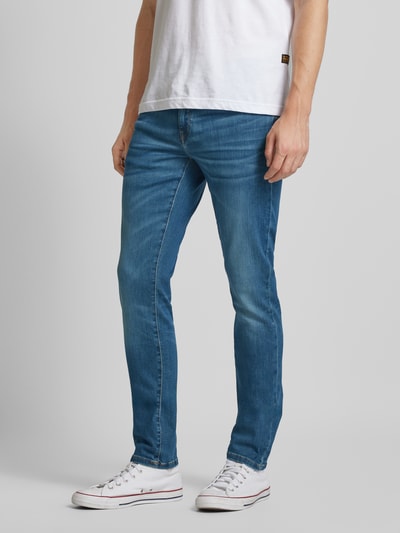 Only & Sons Jeansy o kroju slim fit z 5 kieszeniami model ‘LOOM’ Jeansowy niebieski 4