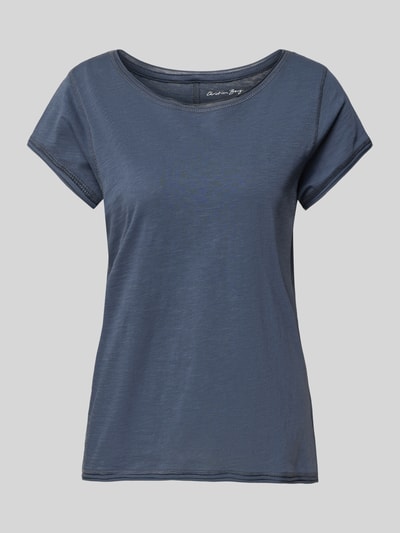 Christian Berg Woman T-Shirt mit Kappärmeln Dunkelgrau 2