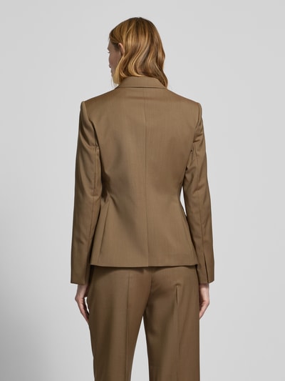 BOSS Blazer mit Brustleistentasche Modell 'Jia' Cognac 5