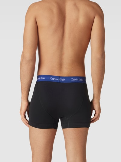 Calvin Klein Underwear Trunks mit Label-Detail im 3er-Pack Black 4