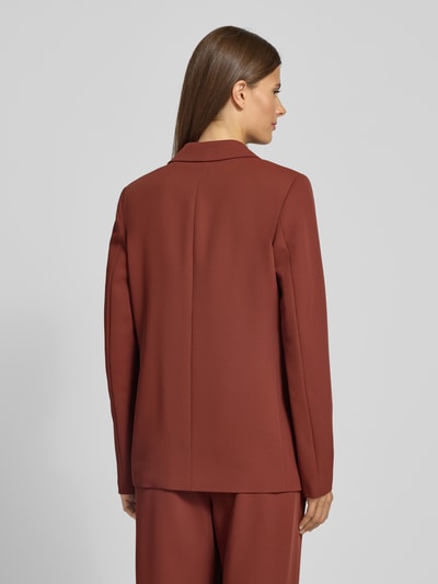 s.Oliver BLACK LABEL Żakiet o kroju regular fit z twillu Rdzawoczerwony 5