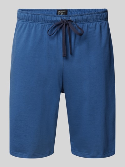 Schiesser Sweatshorts mit Eingrifftaschen Royal 2