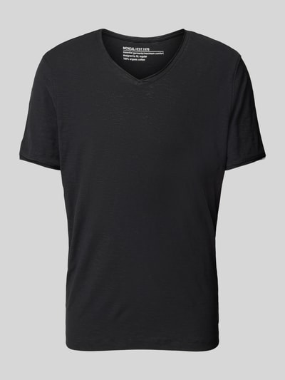 MCNEAL T-Shirt mit V-Ausschnitt Black 2