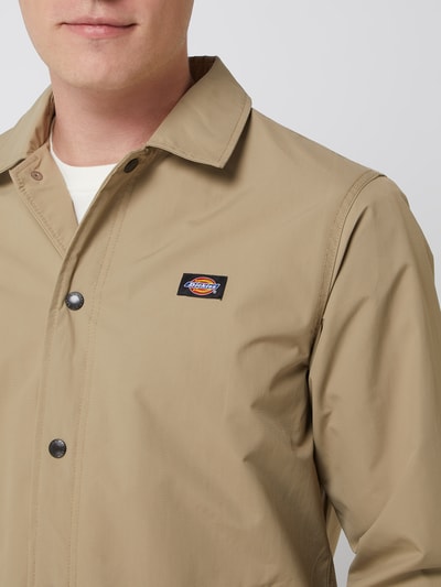 Dickies Jack met platte kraag, model 'Oakport Coach' Beige - 3