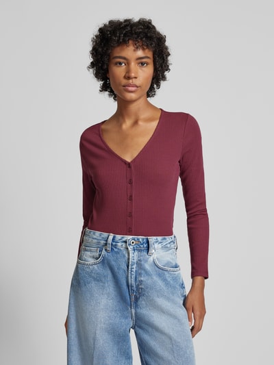 Levi's® Shirt met lange mouwen en knoopsluiting Bordeaux - 4