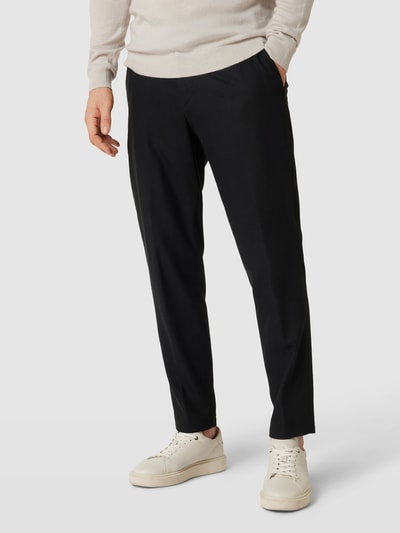 BOSS Jogpants mit Stretch-Anteil Modell 'Genius' Black 4