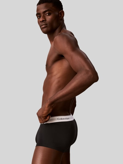 Calvin Klein Underwear Trunks aus Baumwoll-Mix im 3er-Pack Modell 'LOW RISE TRUNK 3PK' Mittelgrau 6