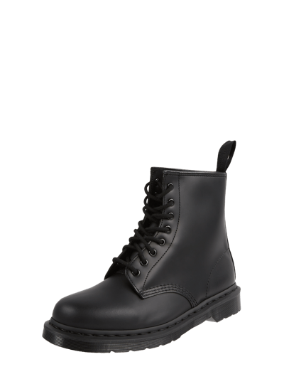 Dr. Martens Lederboots '1460 Mono' mit Gummisohle Black 1