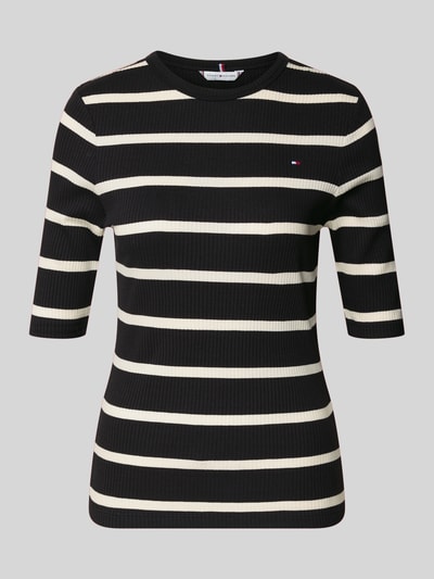 Tommy Hilfiger Slim Fit Shirt aus Viskose-Mix Black 2