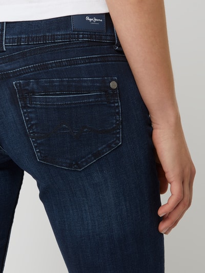 Pepe Jeans Straight Fit Jeans mit Stretch-Anteil Modell 'Gen' Jeansblau 3