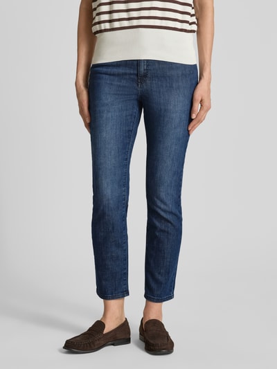 Christian Berg Woman Culotte im 5-Pocket-Design Marine Melange 4