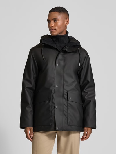 RAINS Funktionsjacke mit Kapuze Black 4