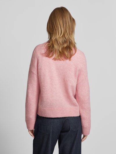 Selected Femme Cardigan mit durchgehendem Reißverschluss Modell 'SIA' Rosa 5