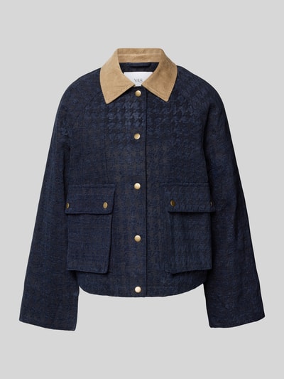 YAS Jacke mit Pattentaschen Modell 'VICKY' Marine 2