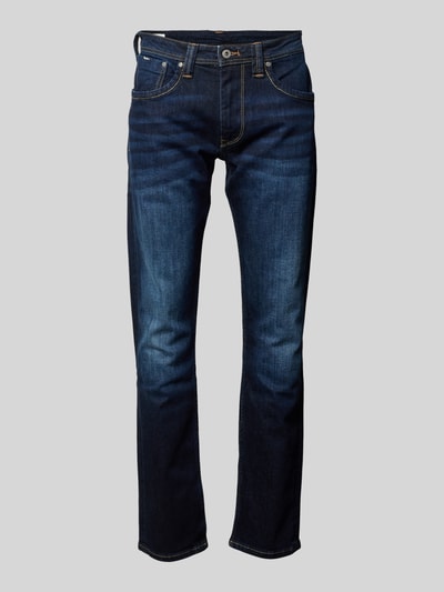 Pepe Jeans Regular Fit Jeans aus Baumwoll-Mix Modell 'CASH' Jeansblau 1